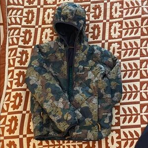 L.L. Bean Mountain Bound Reversible Insulated Fleece Jacket